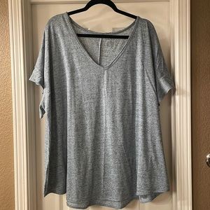 NWT Lane Bryant blue top 26/28